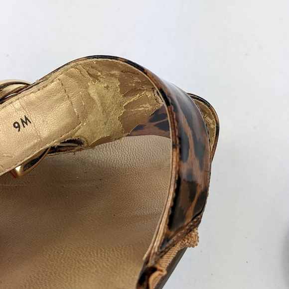 STUART WEITZMAN Leopard Sandal Size 9 - Picture 7 of 7